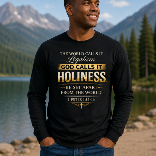 Legalism vs. Holiness Shirt BLK